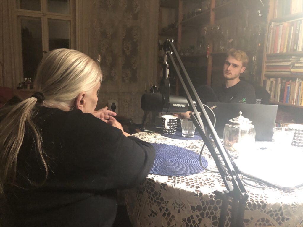 Elisabeth Schmidt im Podcast-Interview mit Jakob Berding